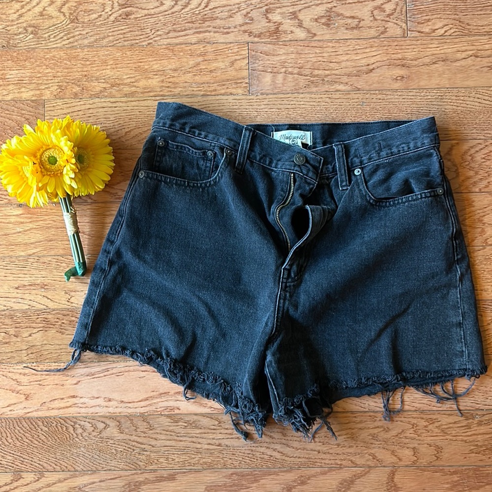 Madewell The momjean short size 29